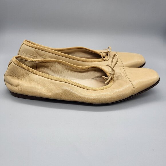 CHANEL Square Toe Ballet Flats - Picture 3 of 16